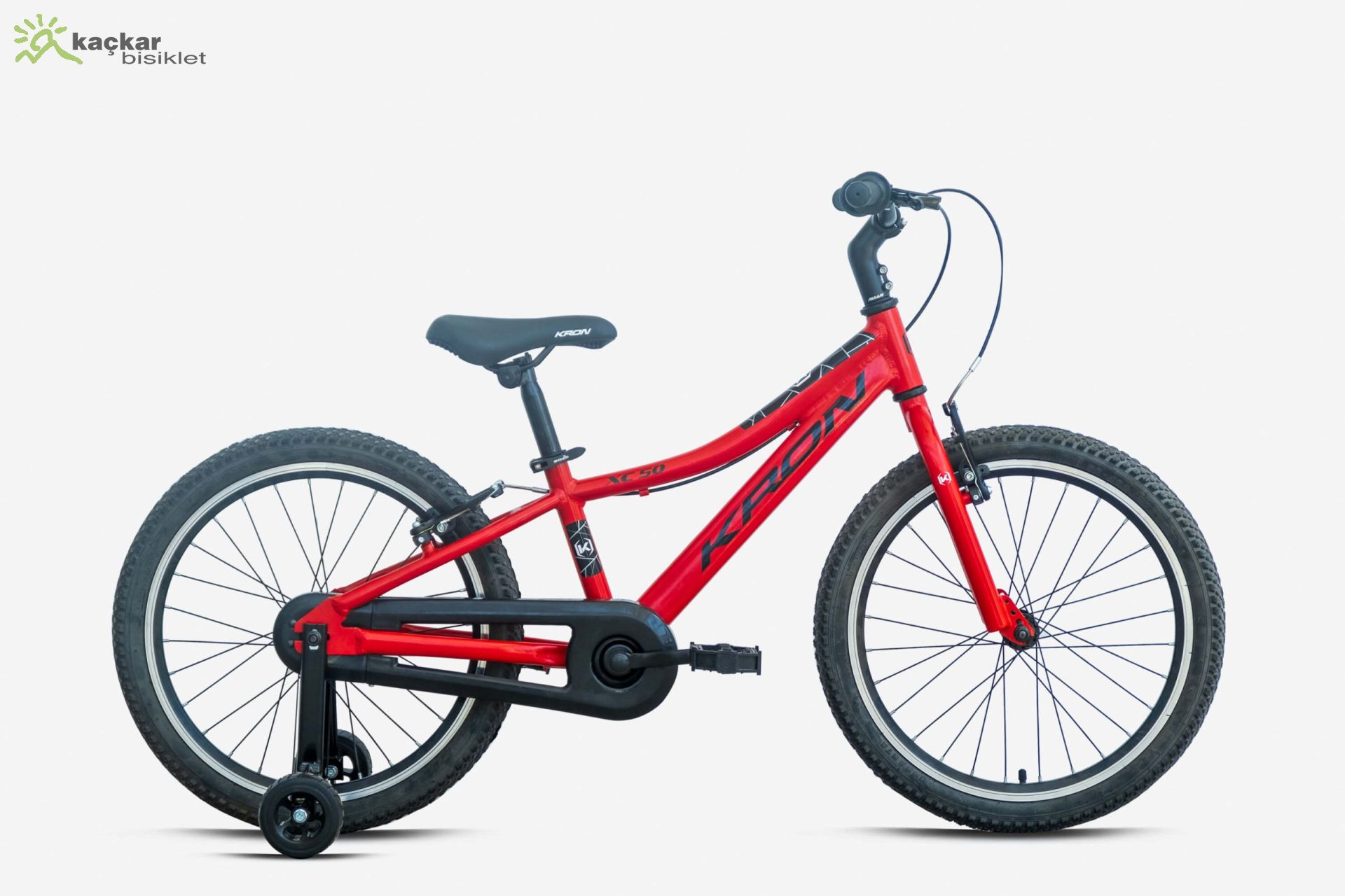 KRON XC 50 Vitessiz V-Fren 16 Jant Çocuk Bisikleti Kırmızı - Siyah / Beyaz