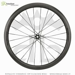 Extralite CyberDisc 339 Clincher BERD Spoke Karbon ABEC 5 Thru Axle Yol / Yarış  Bisikleti Jant Seti