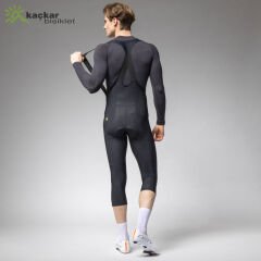 ALE R-EV1 Voltage Bibkinickers 3/4 Kışlık Tayt Siyah