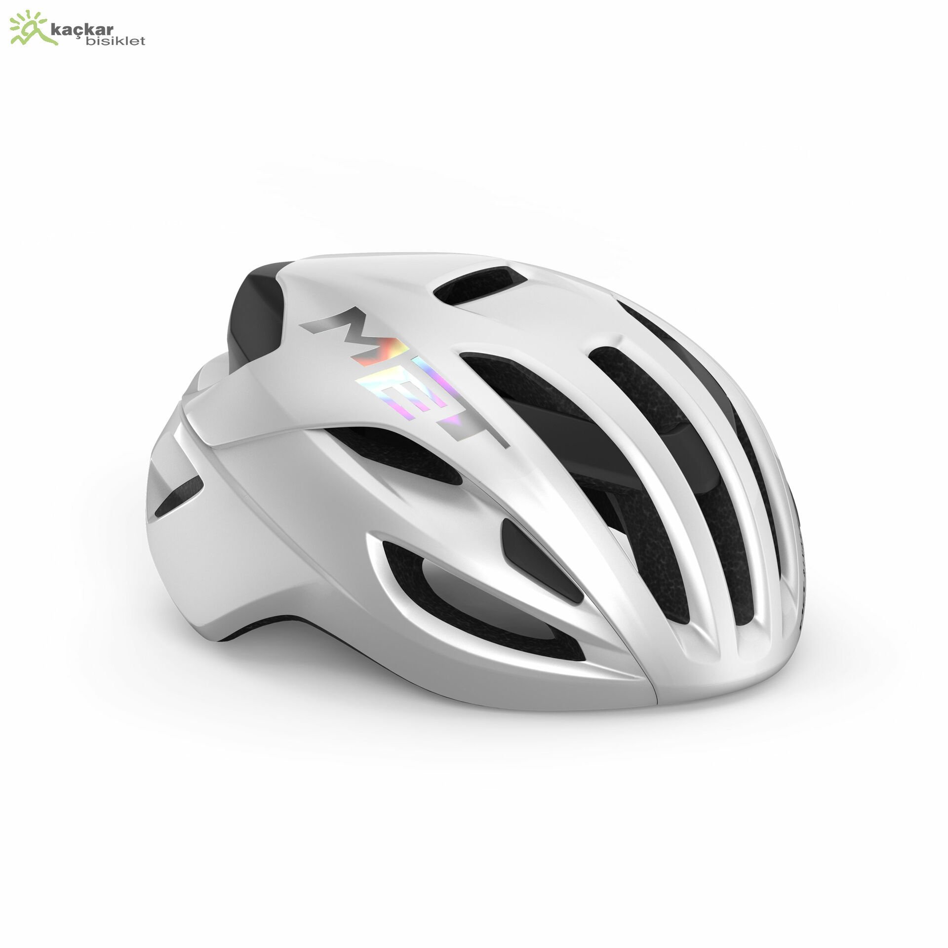 MET Helmets Rivale Mips Road Kask White Holographic / Glossy