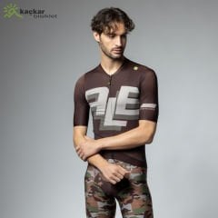 ALE PR-E SAUVAGE YAZLIK KISA KOL JERSEY KAHVE