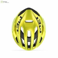 MET Helmets Rivale Mips Road Kask Yellow Metallic / Glossy