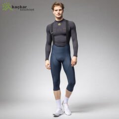 ALE R-EV1 Voltage Bibkinickers 3/4 Kışlık Tayt Midnight Blue