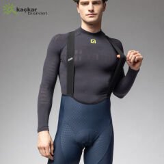 ALE R-EV1 Voltage Bibkinickers 3/4 Kışlık Tayt Midnight Blue