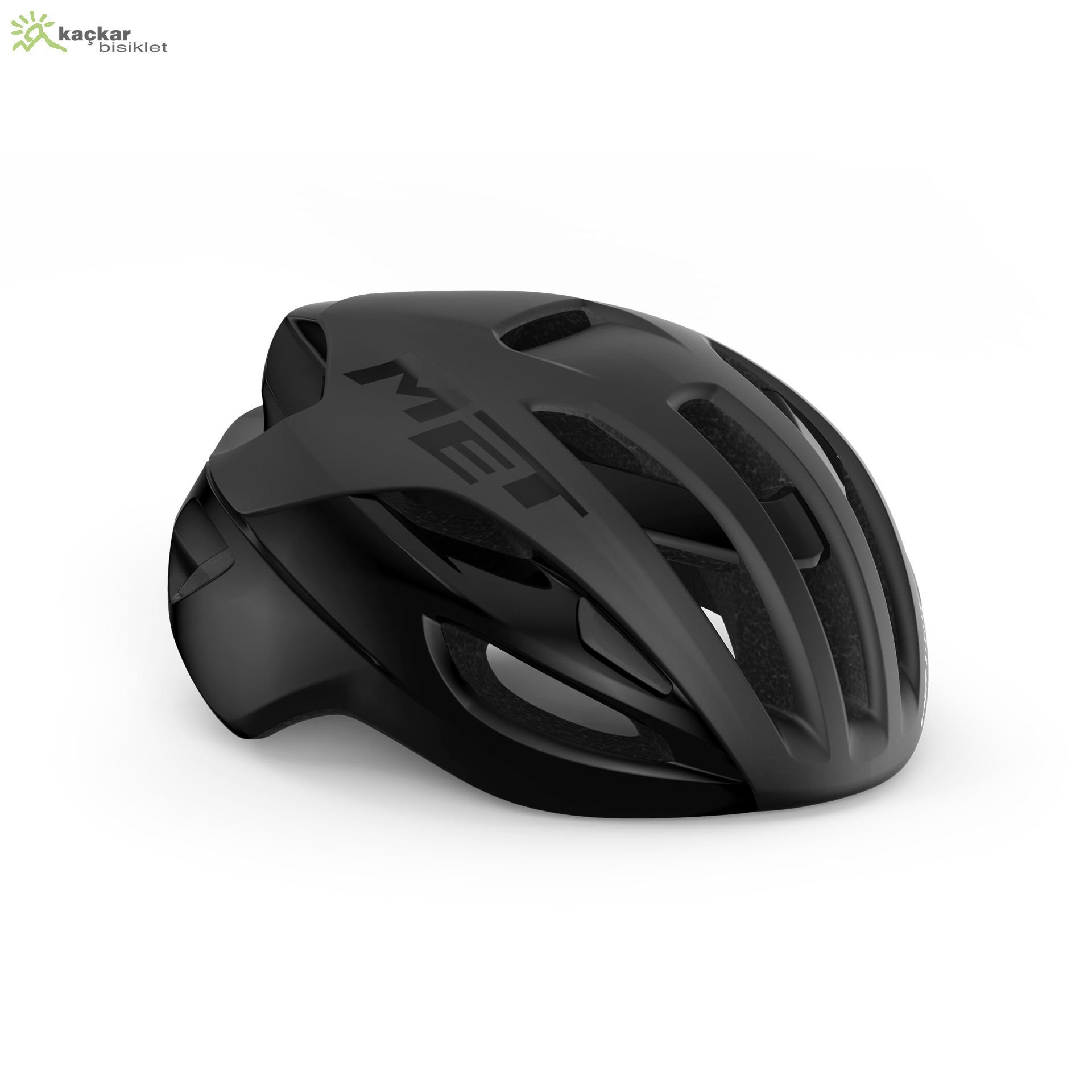 MET Helmets Rivale Mips Road Kask Black / Matt Glossy