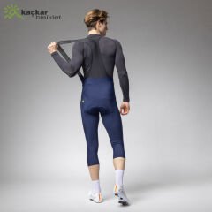 ALE Pragma Winter Bibknickers 3/4 Kışlık Tayt Lacivert