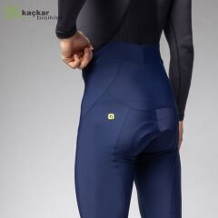 ALE Pragma Winter Bibknickers 3/4 Kışlık Tayt Lacivert
