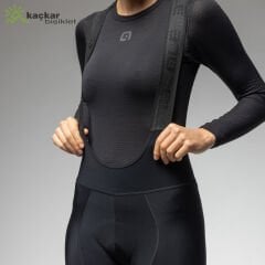 ALE Pragma Winter Bibknickers 3/4 Kışlık Bayan Tayt Siyah