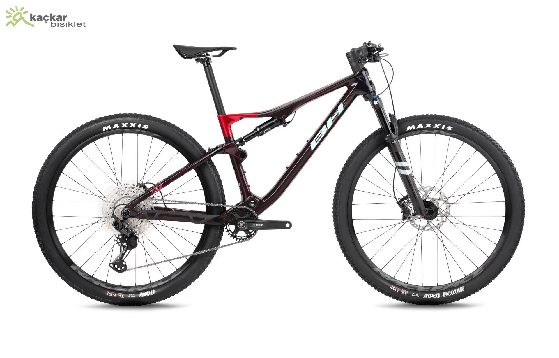 BH Bikes Lynx Race LT 6.5 ( DX654 ) Full Süspansiyon Karbon Deore / XT Mix Dağ Bisikleti 29 NGR