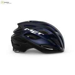 MET Helmets Estro Mips Road Kask Blue Pearl Black / Glossy