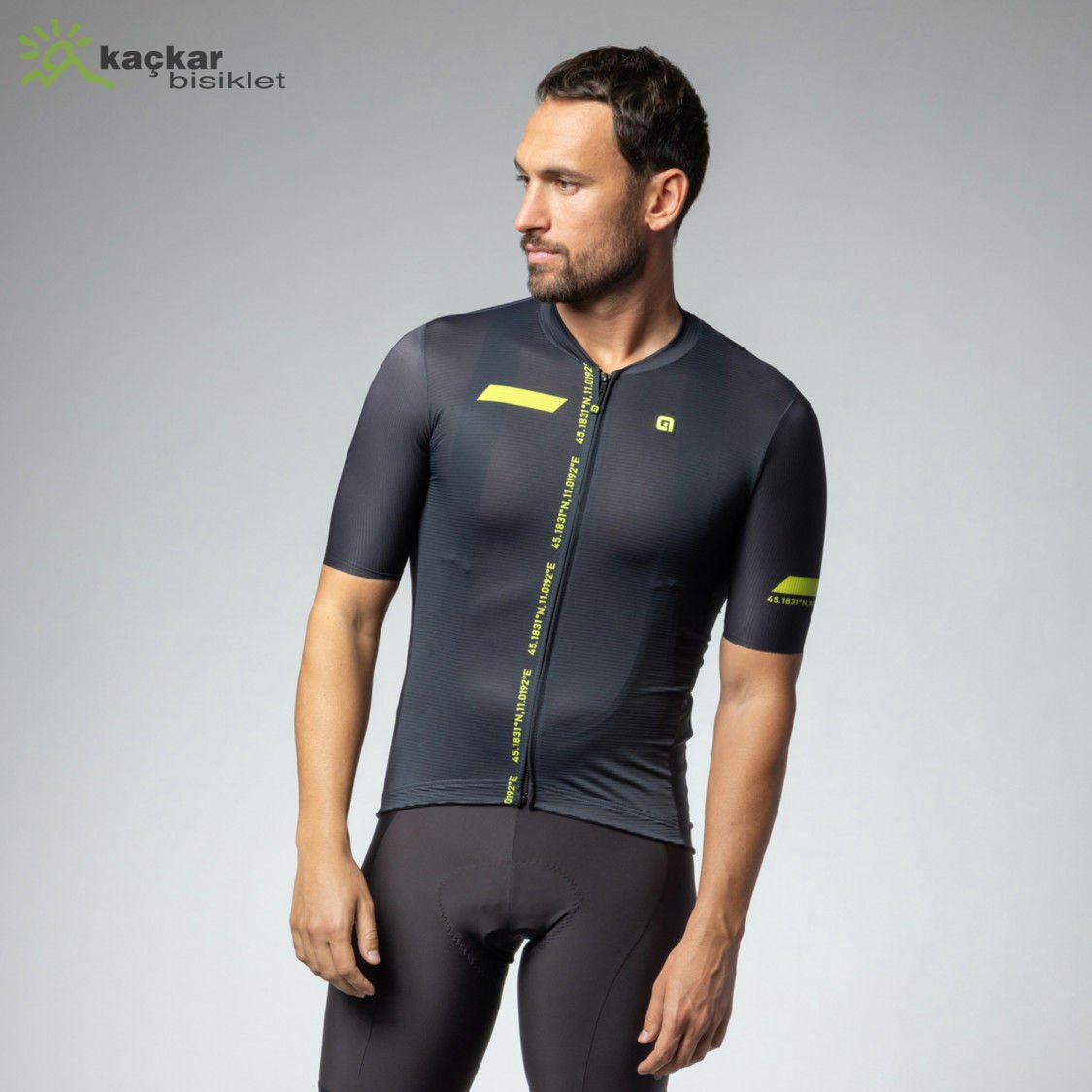 ALE PR-E FOLLOW ME YAZLIK KISA KOL JERSEY SİYAH