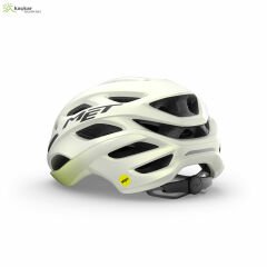 MET Helmets Estro Mips Road Kask Vanilla İce Lime / Matt