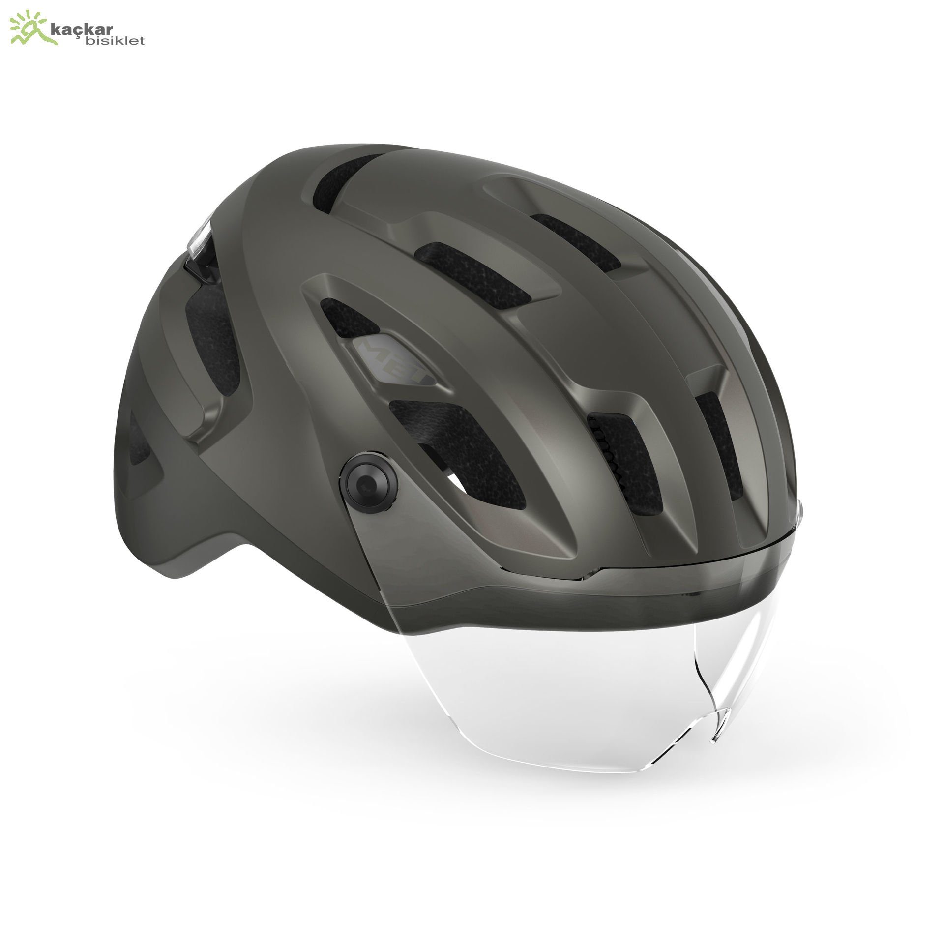 MET Helmets Intercity Mips City , Urban Kask Titanium Metallic / Matt