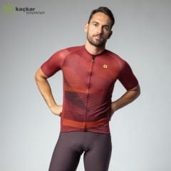 ALE PRAGMA CONNECT KISA KOL YAZLIK JERSEY BORDO