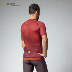 ALE PRAGMA CONNECT KISA KOL YAZLIK JERSEY BORDO