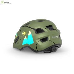 MET Helmets Hooray Çocuk Kask Green Forest