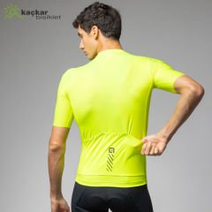 Ale Pragma Color Block Yazlık Kısa Kol Forma Sarı