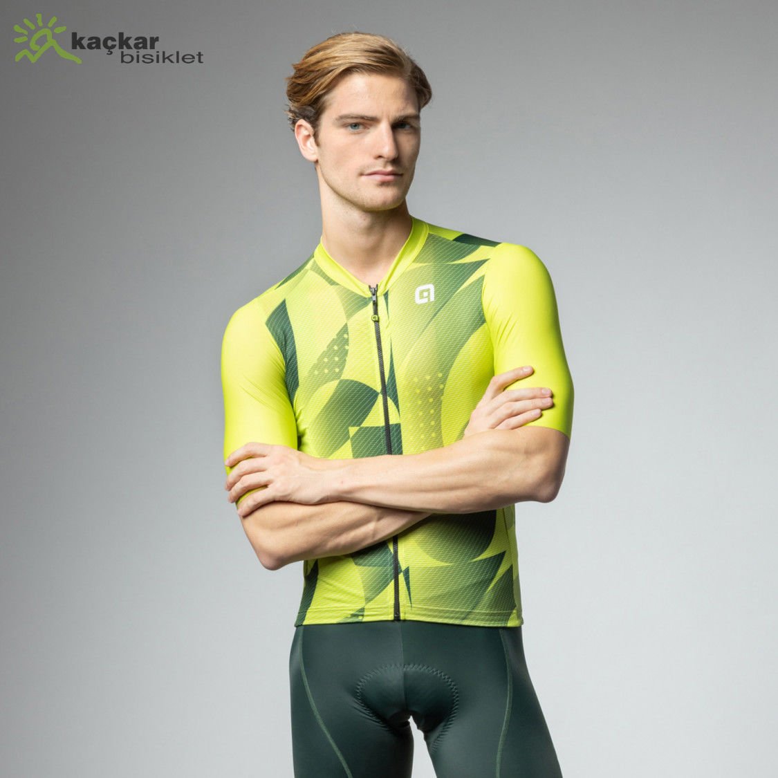 ALE PRAGMA ENJOY YAZLIK KISA KOL JERSEY ASİT YEŞİLİ