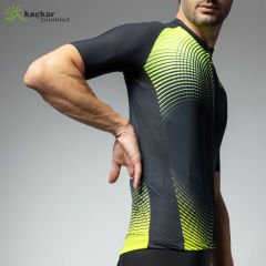 ALE OPTİCAL YAZLIK KISA KOL JERSEY SİYAH / SARI