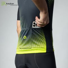 ALE OPTİCAL YAZLIK KISA KOL JERSEY SİYAH / SARI