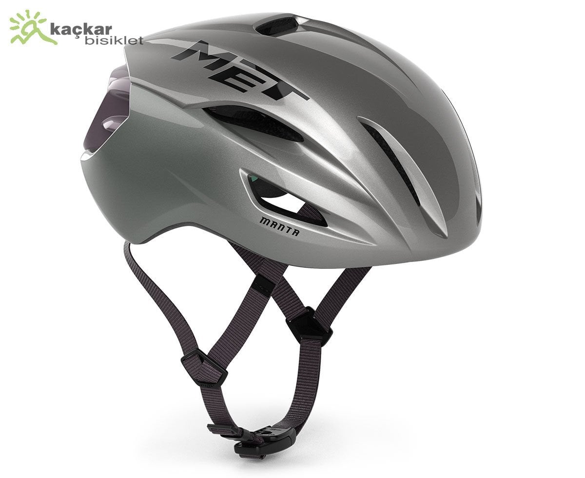 MET Helmets Manta Mips Road Kask Opal Grey