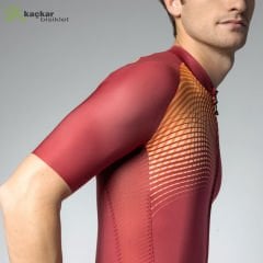 ALE OPTİCAL YAZLIK KISA KOL JERSEY BORDO