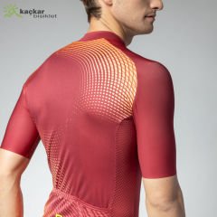 ALE OPTİCAL YAZLIK KISA KOL JERSEY BORDO