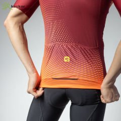 ALE OPTİCAL YAZLIK KISA KOL JERSEY BORDO