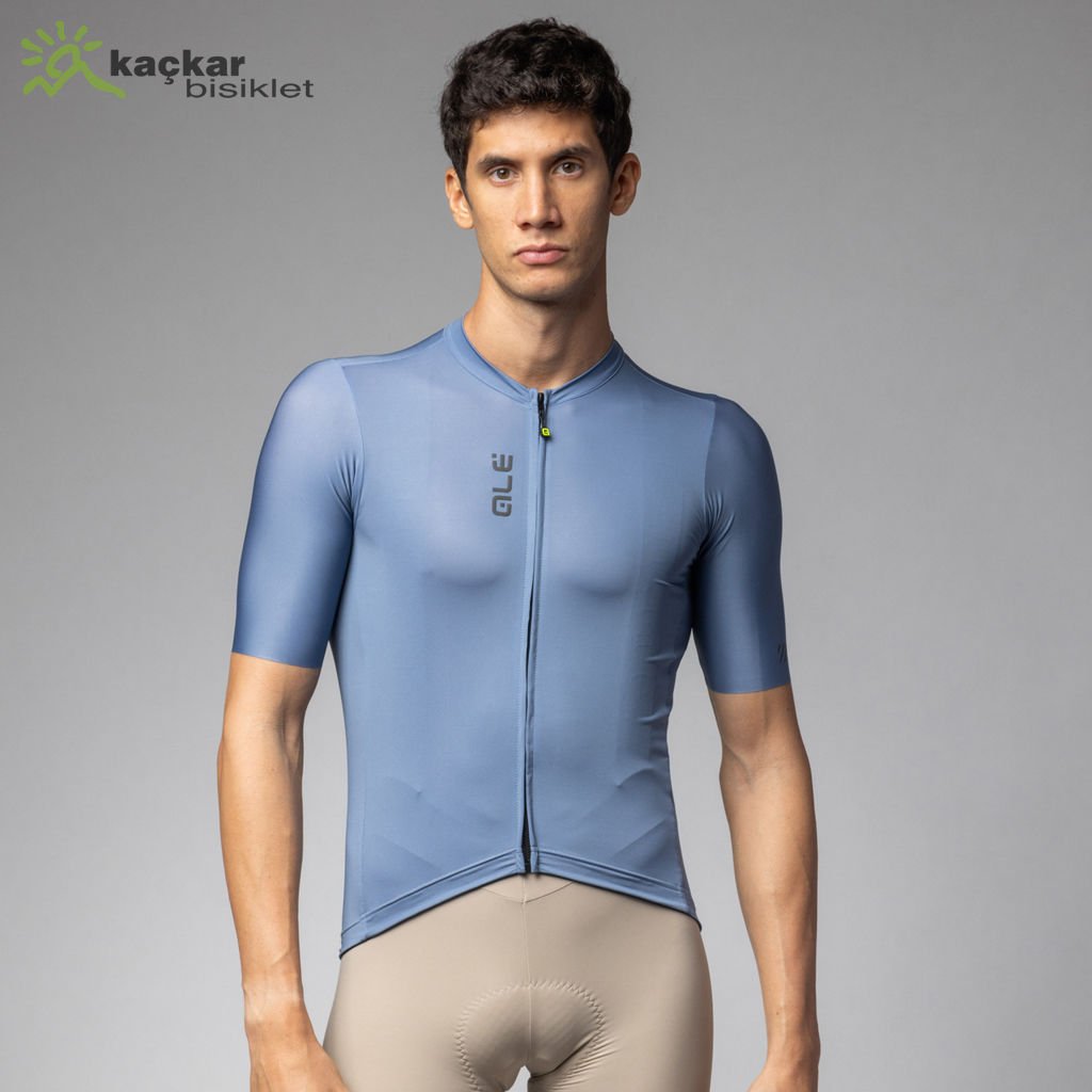 Ale Pragma Color Block Yazlık Kısa Kol Forma Steel Blue