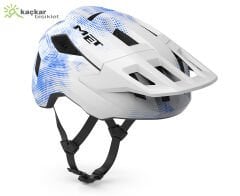 Met Helmets Shelter Youth ( Genç ) Kask Beyaz -Mavi