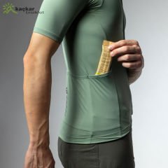 ALE PRAGMA COLOR BLOCK OFF ROAD YAZLIK KISA KOL JERSEY ASKERİ YEŞİL