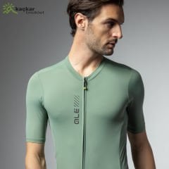 ALE PRAGMA COLOR BLOCK OFF ROAD YAZLIK KISA KOL JERSEY ASKERİ YEŞİL