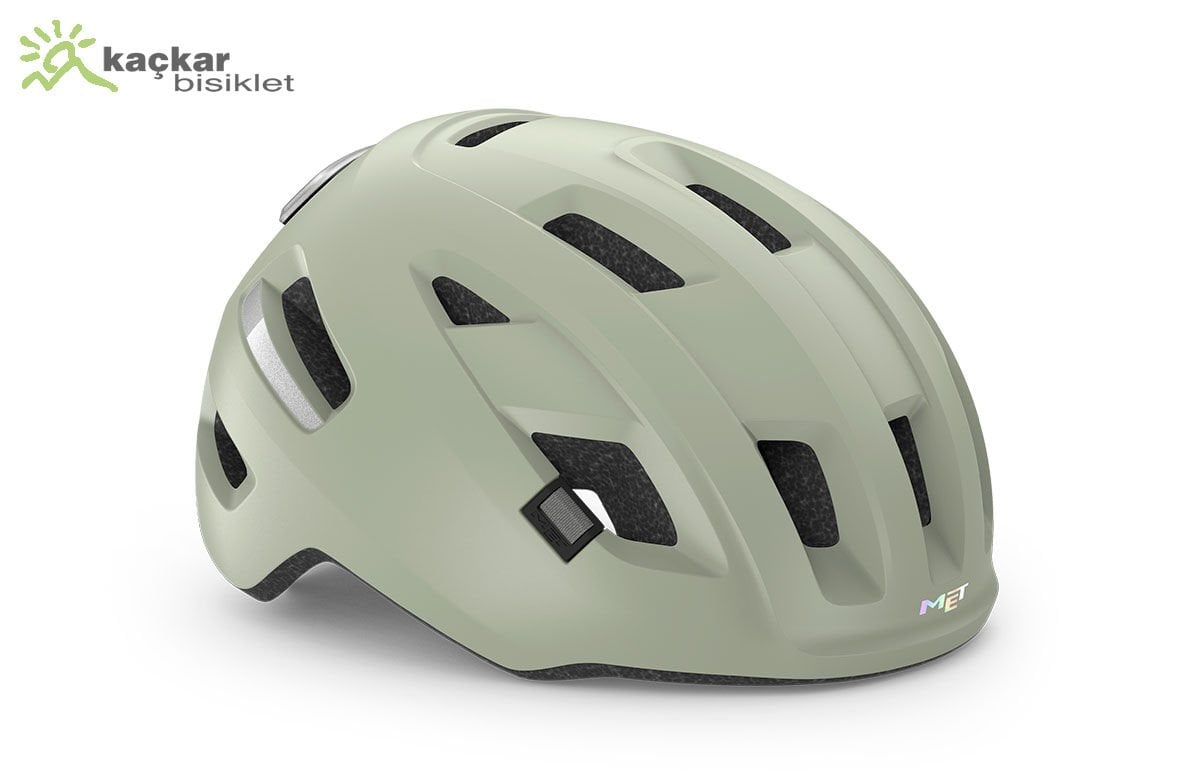 Met Helmet E-Mob Mips Urban Kask Moss Gray