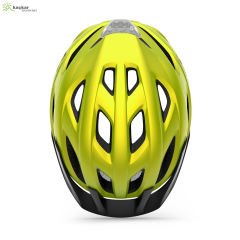 MET Helmets Crossover Trekking And City Oversize Kask Lime Yellow Metallic / Matt
