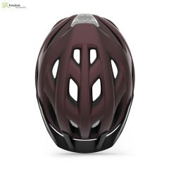 MET Helmets Crossover Trekking And City Oversize Kask Burgundy / Matt