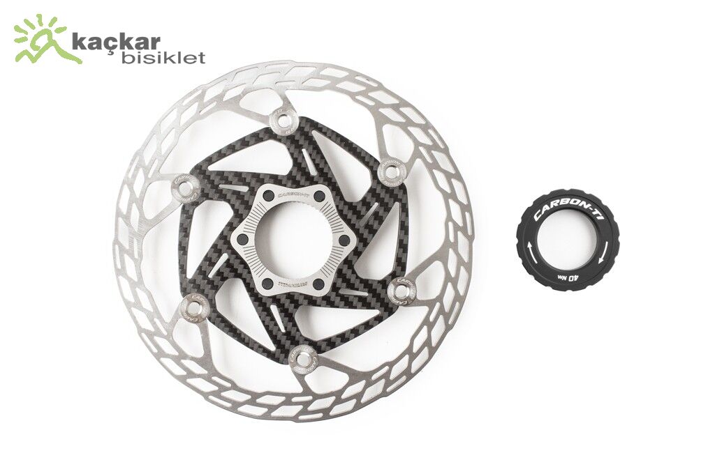 Carbon-Ti X-Rotor Steel Carbon 3  Center Lock