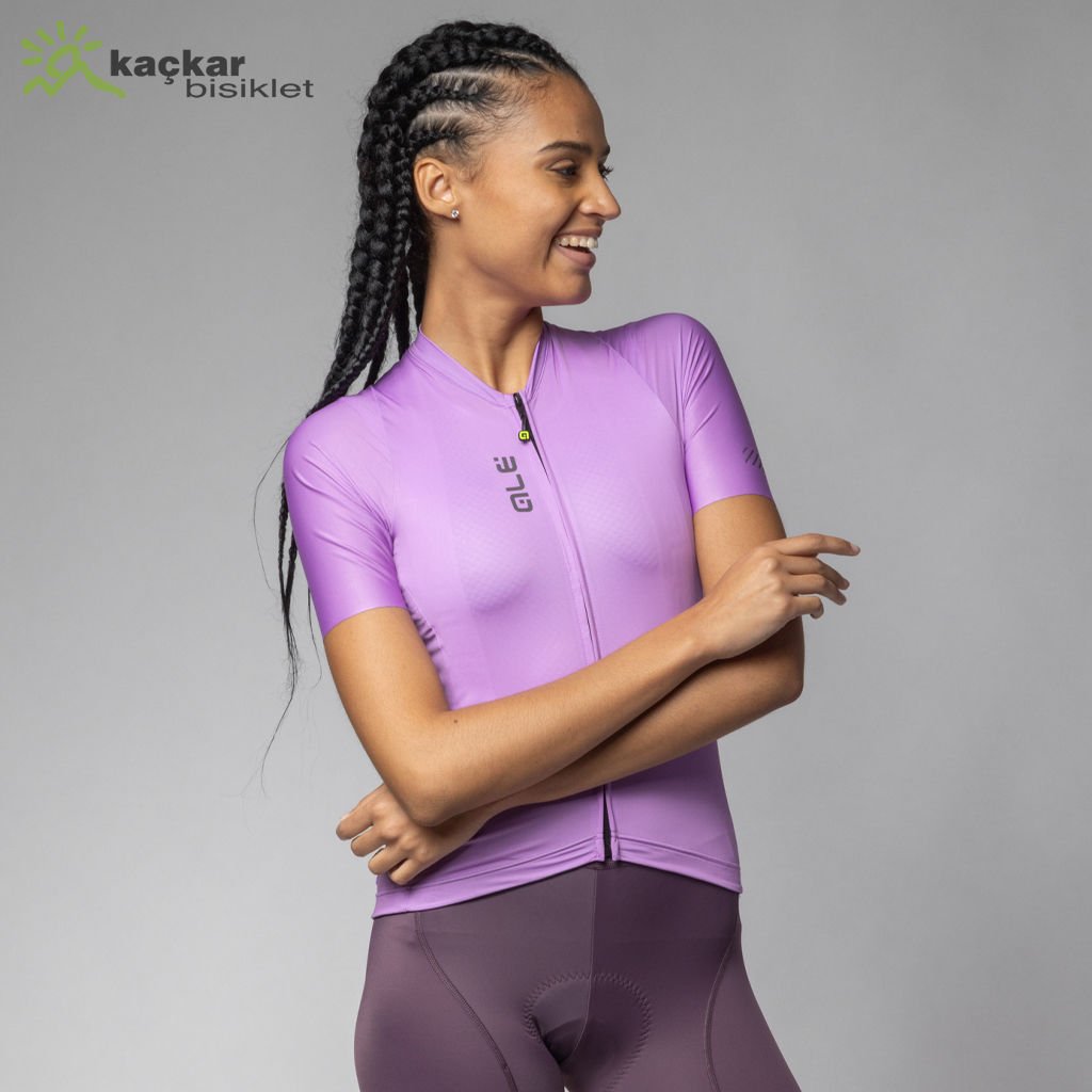 ALE PRAGMA COLOR BLOCK YAZLIK KISA KOL BAYAN JERSEY SU MORU