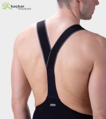 Ale R-EV1 VeloCity HD Yazlık Askılı Kısa Tayt Siyah