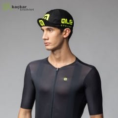 Ale Cotton Cap Siyah / Sarı