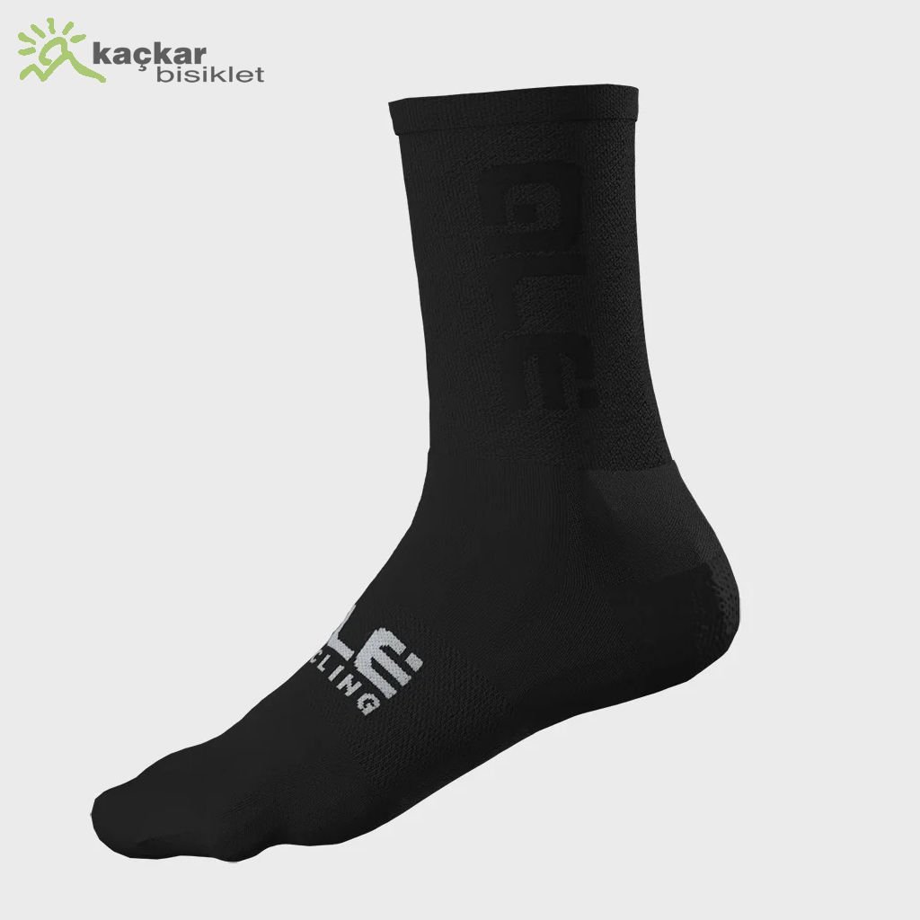 Ale Round Yazlık Çorap 18cm Siyah