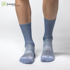 Ale Color Block Yazlık Çorap 18cm Steel Blue