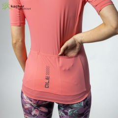 ALE PRAGMA COLOR BLOCK YAZLIK KISA KOL BAYAN JERSEY PEMBE