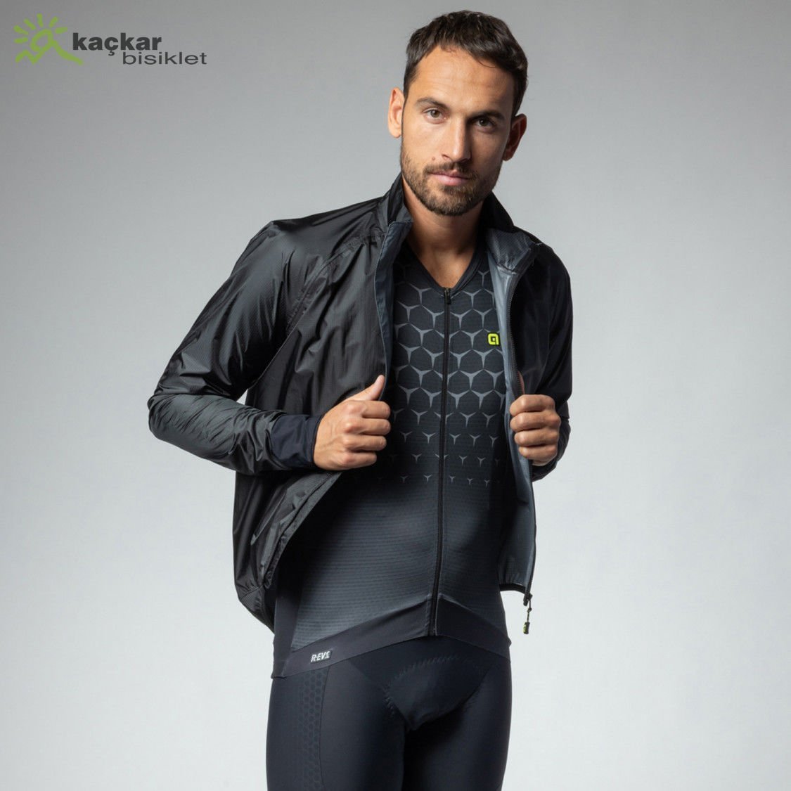 ALE KLİMATİK ELEMENT YAĞMUR VE RÜZGAR GEÇİRMEZ CEKET MEVSİMLİK SİYAH