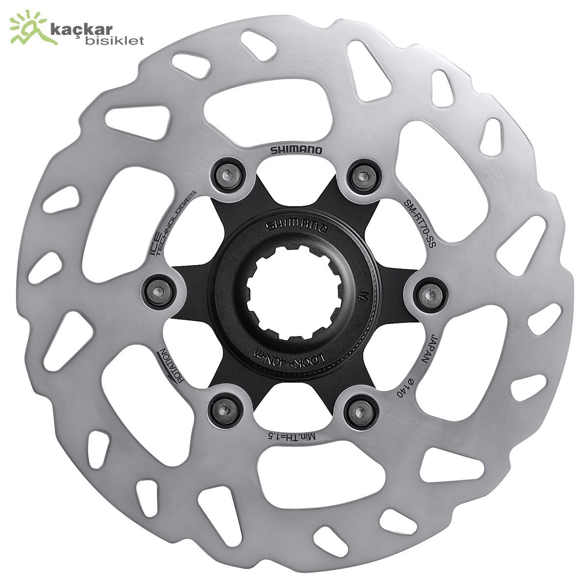 Shimano SM-RT70 Centerlock Disk Fren Rotoru 140mm