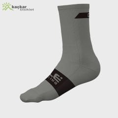 Ale Follow Me Unisex Yazlık Çorap 16 cm Gri