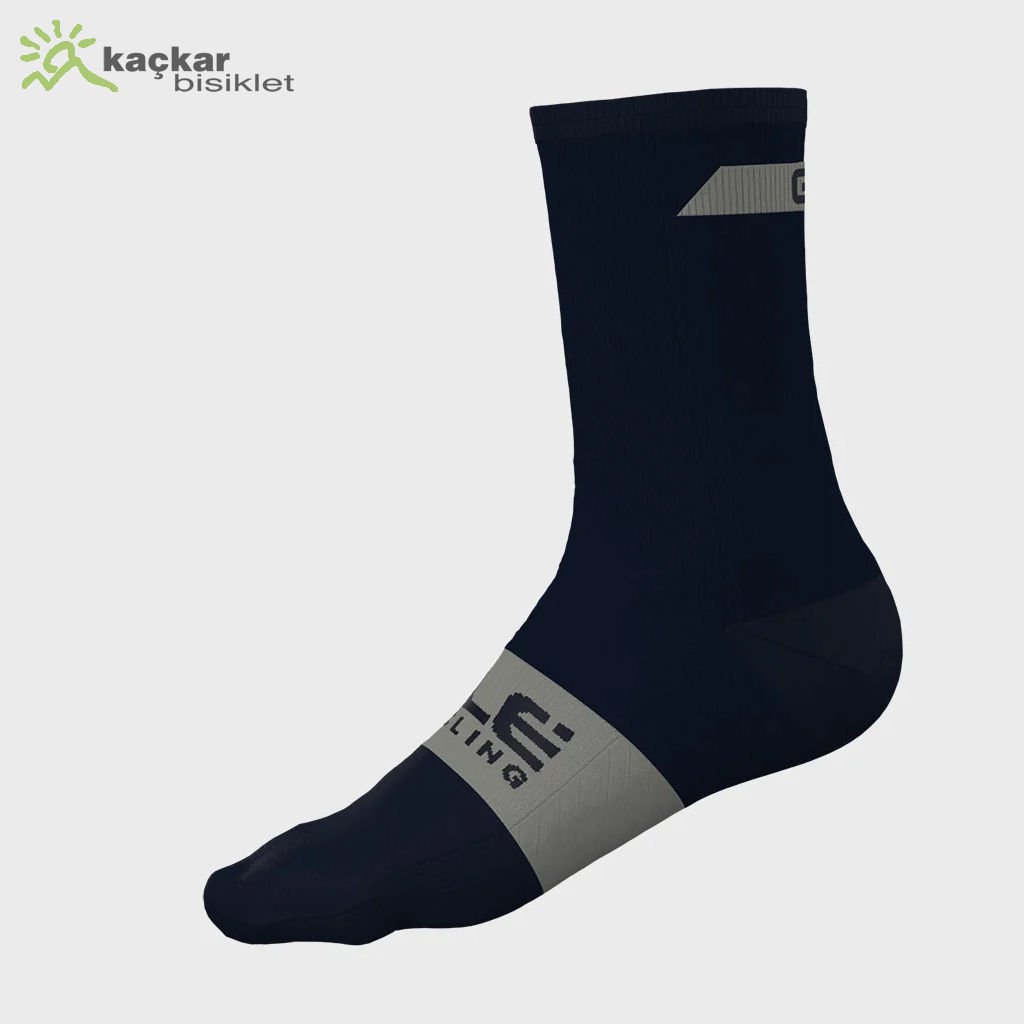 Ale Follow Me Unisex Yazlık Çorap 16 cm Lacivert