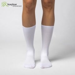 Ale Sauvage Unisex Yazlık Çorap Beyaz