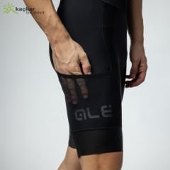 ALE OFF ROAD-GRAVEL STONES CARGO YAZLIK ASKILI VE CEPLİ KISA TAYT SİYAH