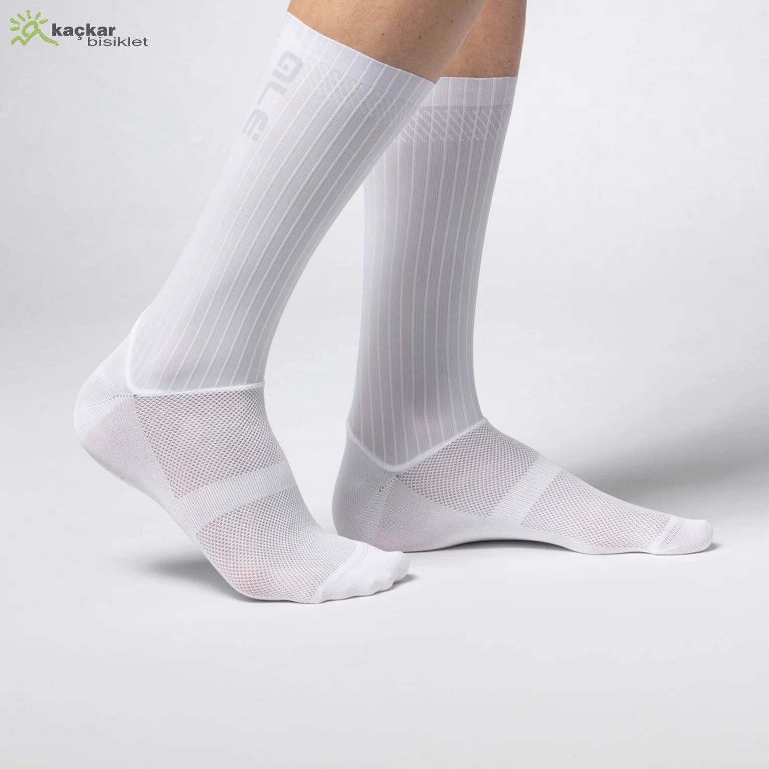 ALE Fluida Aero Çorap 18cm Beyaz