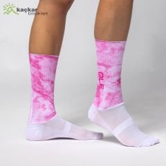 Ale Typhoon AERO Unisex Yazlık Çorap Fuşya